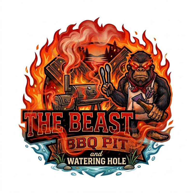 The Beast BBQ Pit and Watering Hole logo